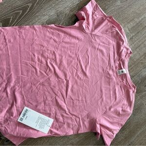 Lululemon Athletica Pink Short Sleeve Tee